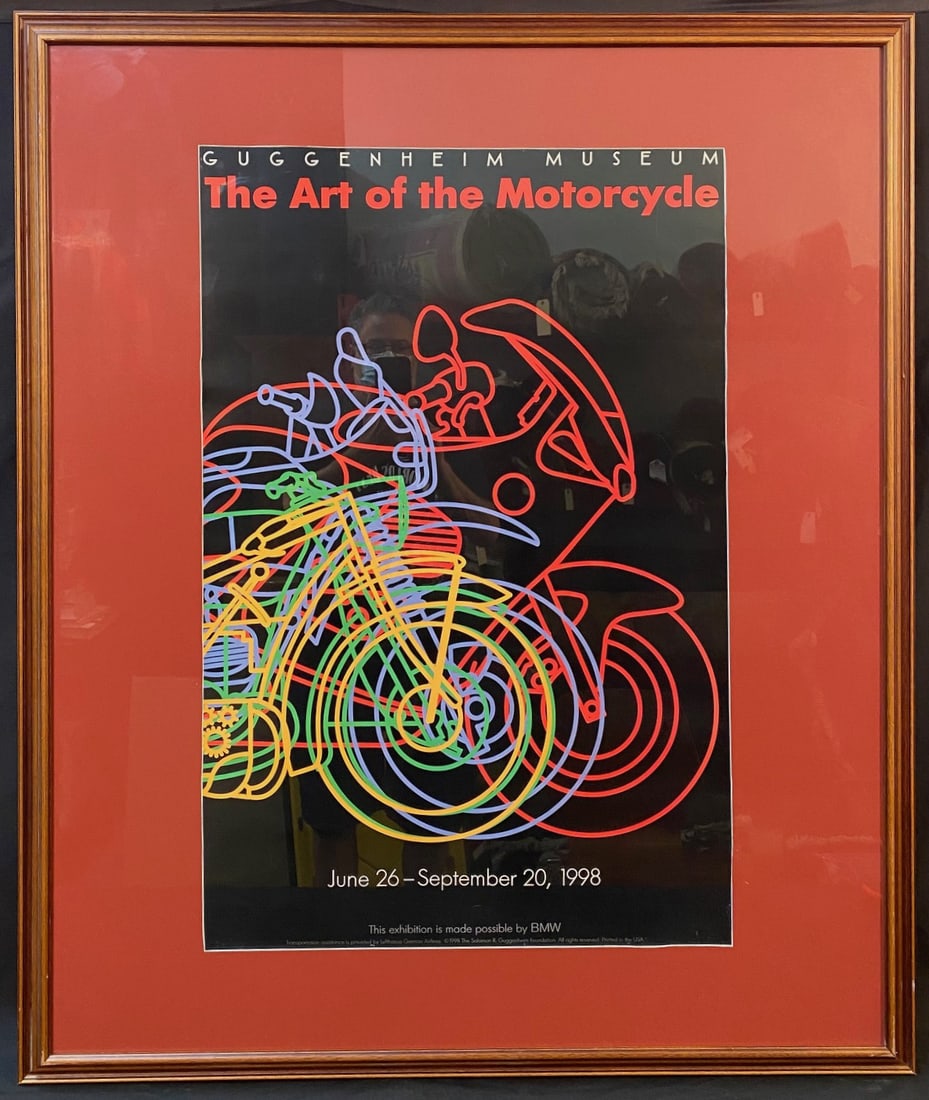 Guggenheim Museum Original Exhibition Poster For The Art Of The