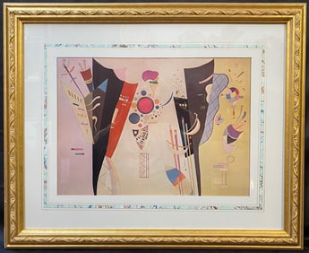 WASSILY KANDINSKY (1866-1944) LITHOGRAPH, 22IN x 27IN (56cm x 69cm)