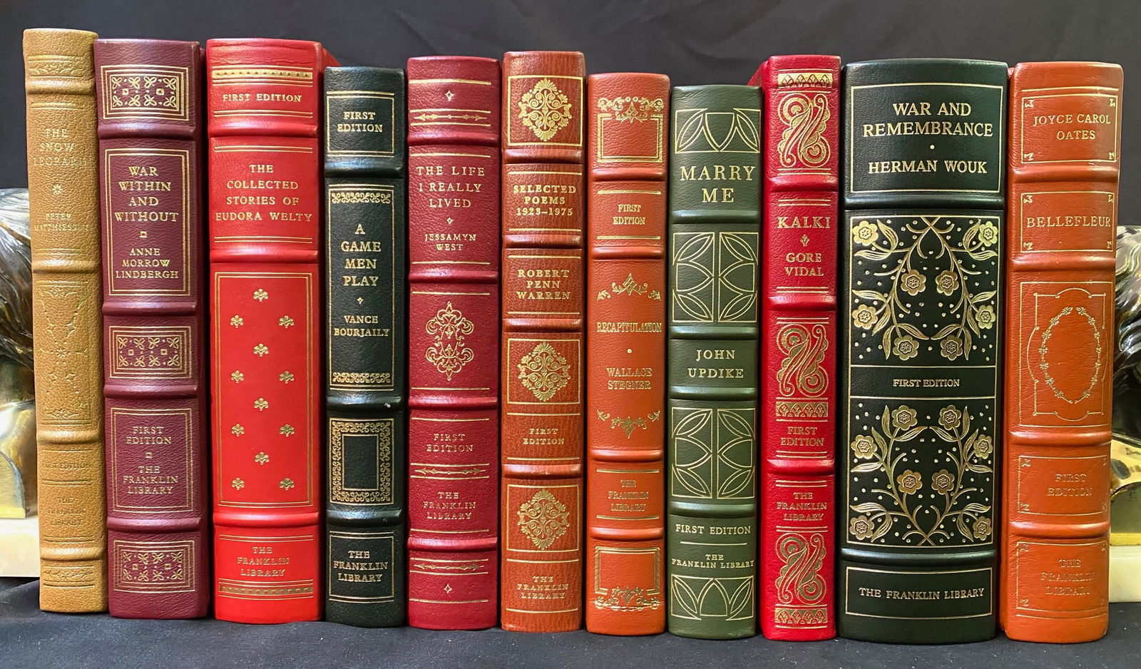 FRANKLIN LIBRARY FIRST EDITION BOOKS SERIES, 11 VOLUMES, 1980S (1 of 8)