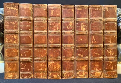 THE SPECTATOR, 8 VOLUMES, 1827