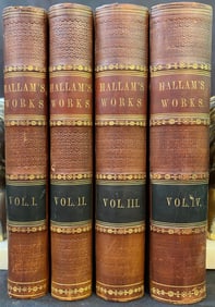 HALLAM’S WORKS, 4 VOLUMES, 1851