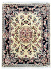 FRENCH STYLE AUBUSSON HAND KNOTTED RUG, 8.1 x 10.4 (246cm x 315cm)