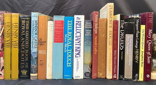 UNITED KINGDOM ROYALTY BOOK SET, 20 VOLUMES