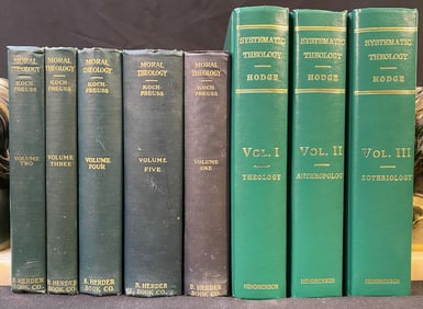 THEOLOGY BOOK SET, 8 VOLUMES