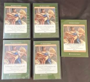 THE GREAT COURSES SERIES, A HISTORY OF EUROPEAN ART