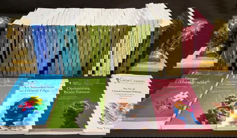 THE GREAT COURSES SERIES, 18 COURSES ON PHILOSOPHY AND THOUGHT