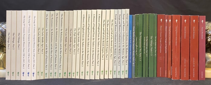 THE GREAT COURSES SERIES, 15 COURSES ON EUROPEAN HISTORY