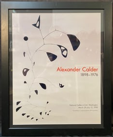 ALEXANDER CALDER (1898-1976) ORIGINAL MUSEUM EXHIBITION POSTER FOR THE NATIONAL GALLERY OF ART IN