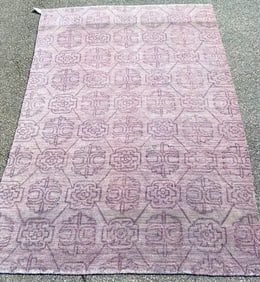 SOUMAK HAND KNOTTED RUG – 5.4 x 7.7