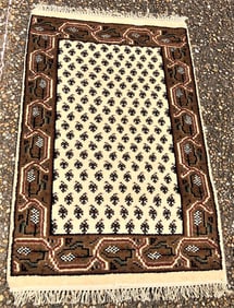 CAUCASIAN BOTEH HAND KNOTTED RUG - 2.0 x 3.4