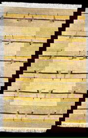 GABBEH HAND KNOTTED RUG, NEW, 6.0 x 9.0 (183cm x 274cm)