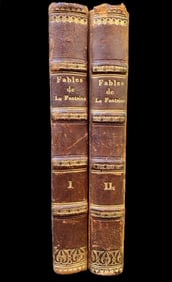 FABLES DE LA FONTAINE, 2 VOLUMES, 1842