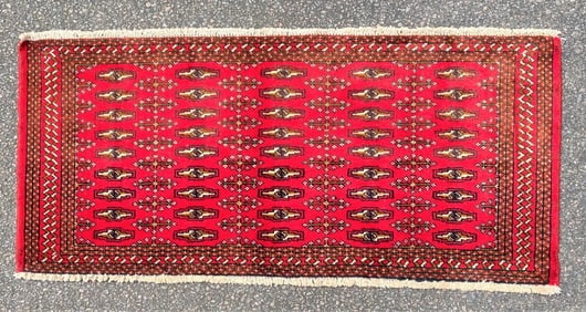 BUKHARA HAND KNOTTED RUG WITH 250+ KPSI – 2.0 x 4.4