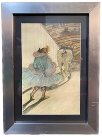 HENRI DE TOULOUSE-LAUTREC (1864-1901) LITHOGRAPH TITLED ENTRÉE EN PISTE, 12IN x 15IN (30.5cm x
