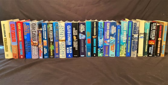 CLIVE CUSSLER BOOK COLLECTION – 27 VOLUMES