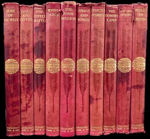 O. HENRY BOOK SET, 10 VOLUMES, 1916
