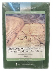 THE GREAT COURSES SERIES– GREAT AUTHORS OF THE WESTERN LITERARY TRADITION, 2ND EDITION