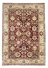 CAPEL JAIPUR HAND KNOTTED RUG, 4.2 x 6.0 (127cm x 183cm)