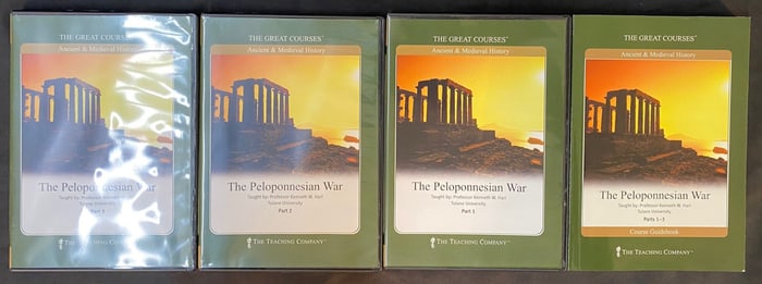 THE GREAT COURSES SERIES, THE PELOPONNESIAN WAR