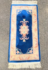 ASIAN HAND KNOTTED 90 LINE AUBUSSON RUG – 2.0 x 4.0