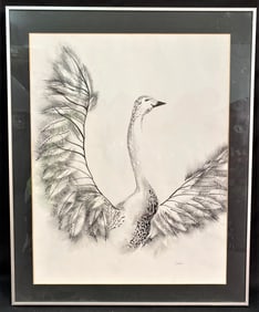 JAAP ORIGINAL BIRD DRAWING – 22IN x 27IN