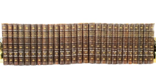 HISTOIRE ECCLESIASTIOUE DEPUIS LA CREATION JUSQU'AU PONTIFICAT DE PIE IX – 27 VOLUMES –