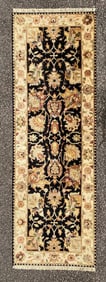 JAIPUR HAND KNOTTED RUNNER, 2.7 x 8.0 (79cm x 244cm)