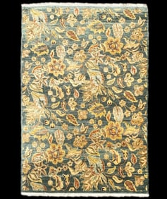 JAIPUR HAND KNOTTED WOOL RUG, 4.1 x 5.11 (124cm x 180cm)