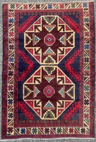 BALOUCH HAND KNOTTED RUG, 2.11 x 4.4 (89cm x 132cm)