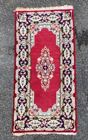 PERSIAN KERMAN HAND KNOTTED RUG – 2.0 x 4.0