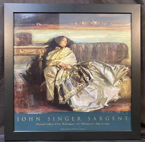 ORIGINAL JOHN SINGER SARGENT (1856-1925) EXHIBITION POSTER FOR THE NATIONAL GALLERY OF ART, 1999,