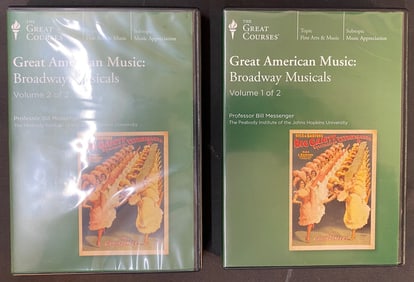 THE GREAT COURSES SERIES – GREAT AMERICAN MUSIC: BROADWAY MUSICALS