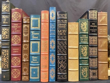 EASTON PRESS ENGLISH LITERARY CLASSICS, 11 VOLUMES, 1980S