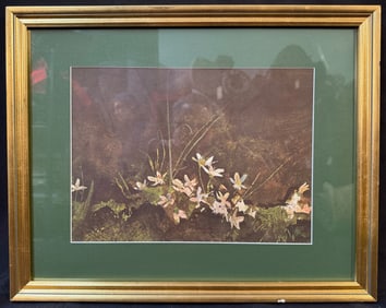 ANDREW WYETH (1948) ORIGINAL LITHOGRAPH TITLED MAY DAY, 15.5IN x 19.5IN (39cm x 49cm)