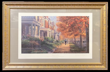 JOHN MORTON BARBER (1948) LIMITED EDITION LITHOGRAPH, HAND SIGNED AND NUMBERED WITH COA, TITLED