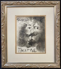 AFTER PABLO PICASSO (1881-1973) PLATE 438 FROM PICASSO THEATRE, 15.5IN x 17.5IN (39cm x 44cm)