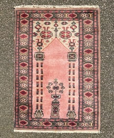 BALOUCH HAND KNOTTED PRAYER RUG – 2.1 x 3.0