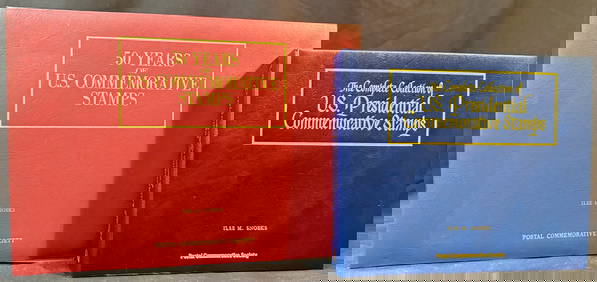 TWO COLLECTIONS OF U.S. POSTAL SERVICE COMMEMORATIVE STAMPS (1 of 7)