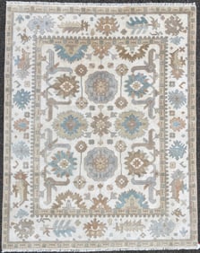 OUSHAK HAND KNOTTED RUG, NEW, 7.8 x 9.9 (234cm x 297cm)