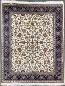 KASHAN HAND KNOTTED RUG, 8.0 x 10.5 (244cm x 318cm)