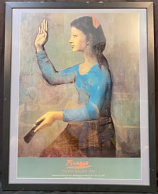 AFTER PABLO PICASSO (1881-1973) ORGINAL NATIONAL GALLERY OF ART EXHIBIT POSTER, 29IN x 36IN (74cm x