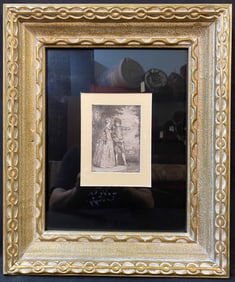 ANTOINE WATTEAU (1684-1721) ORGINAL ETCHING, 15.5IN x 18.5IN (39cm x 47cm)