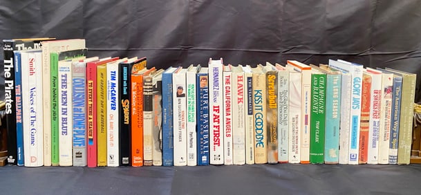 BASEBALL BOOK COLLECTION – 36 VOLUMES