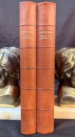 FREDRIK BOOK, 2 VOLUMES, 1925