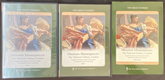 THE GREAT COURSES SERIES, MUSEUM MASTERPIECES: THE NATIONAL GALLERY, LONDON