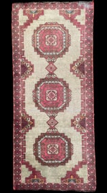PERSIAN KAZAK HAND KNOTTED RUG – 2.7 x 5.10 (79cm x 178cm)