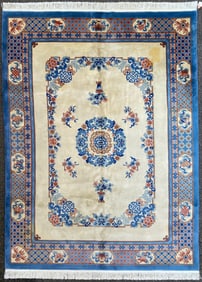 VINTAGE PEKING HAND KNOTTED RUG, 8.11 X 12.2 (272cm X 371cm)
