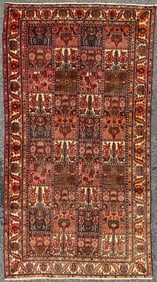 ANTIQUE PERSIAN BAKHTIARI HAND KNOTTED RUG, 5.3 x 9.8 (130cm x 295cm)