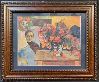 PAUL GAUGUIN (1848-1903) LITHOGRAPH TITLED LA BOUQUET, 14.5IN x 17.5IN (37cm x 44cm)