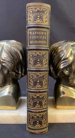 DICTIONARY OF POETICAL QUOTATIONS BY JOHN WATSON, 1856